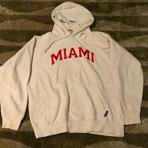 Vintage Miami hoodie, sz medium, men and womens